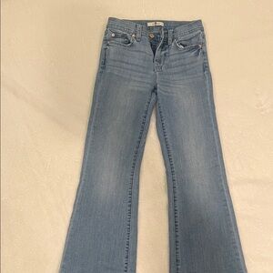 7 For All Mankind Light Blue Flare Jeans